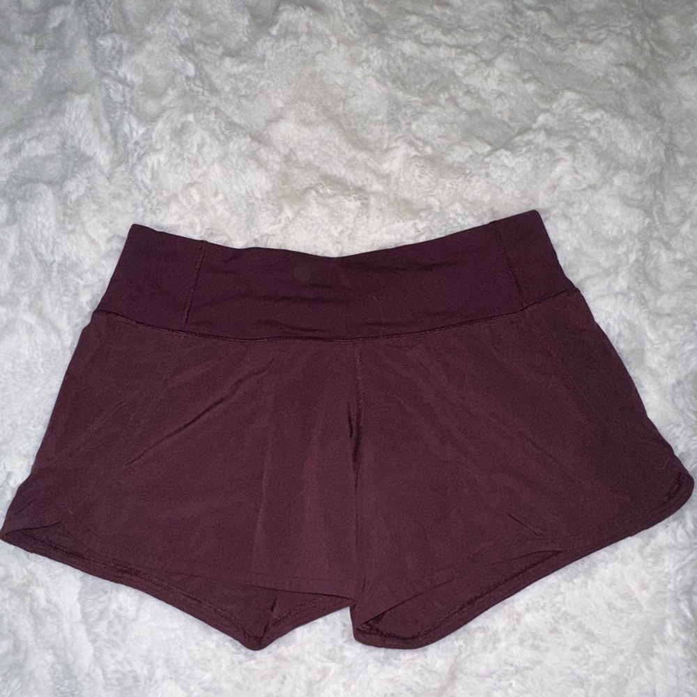Lululemon speed up shorts 4' inseam